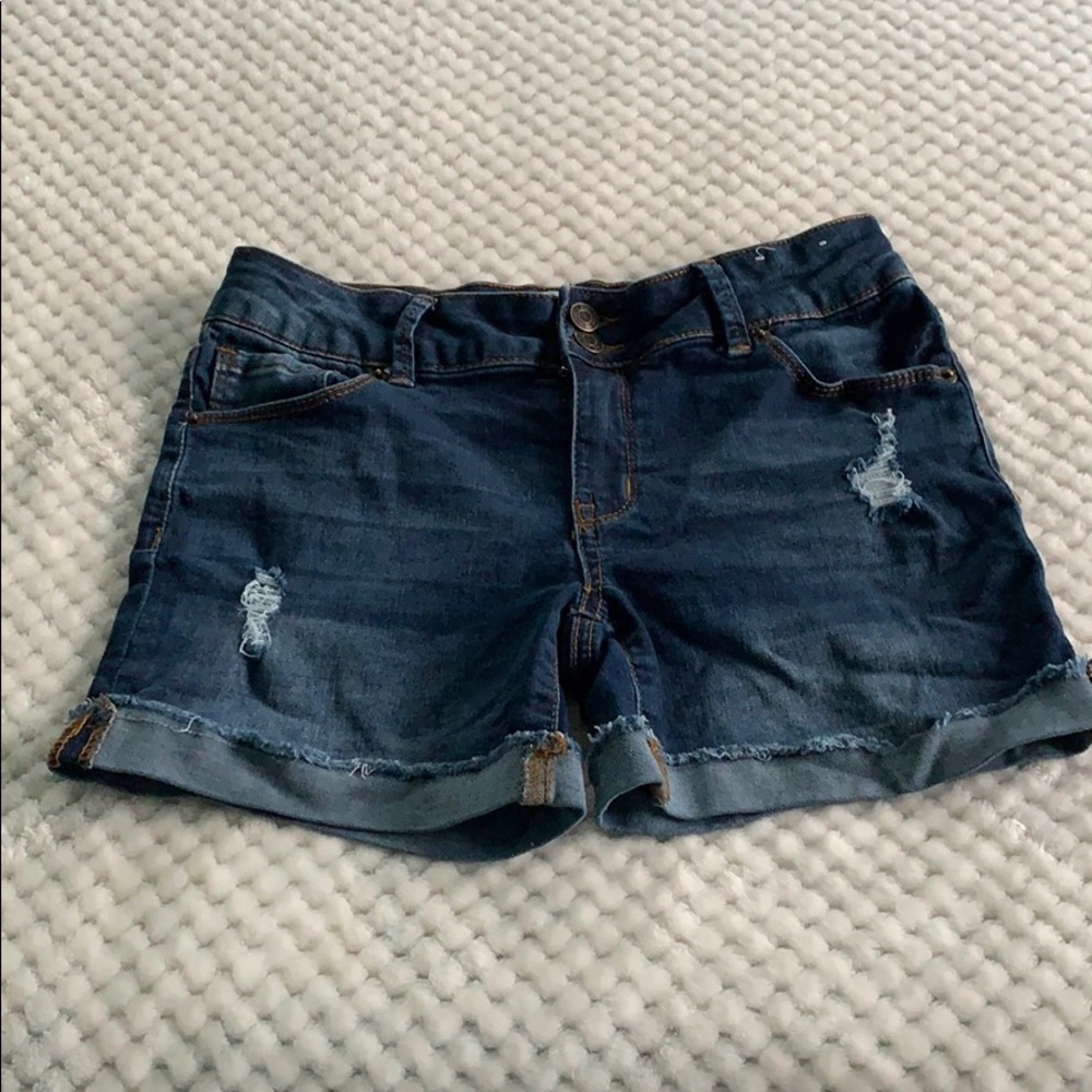 denim girls shorts